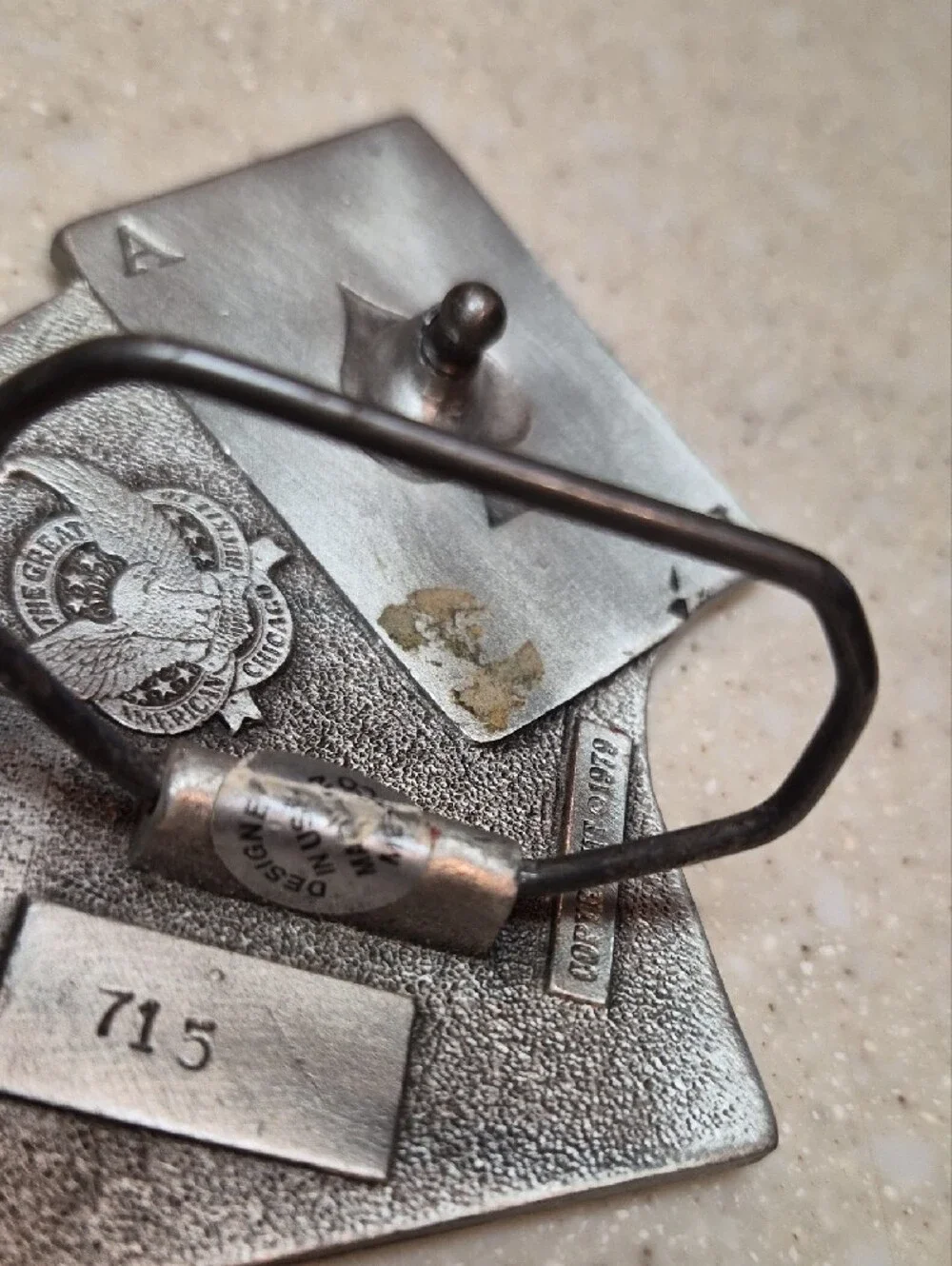 Vintage 1979 Great American Buckle Co. 